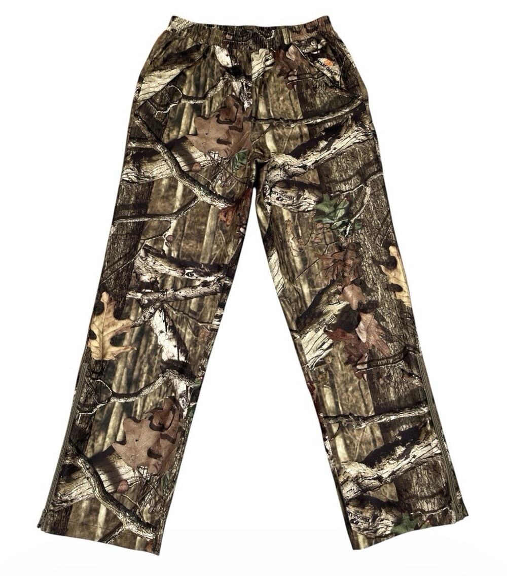 Mossy Oak Break‑Up Infinity Soft‑Shell Camo Hunting Pants Elastic Waist Men’s M